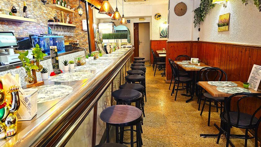 Traspaso Restaurante zona Poble-Sec en Barcelona Ref.9416