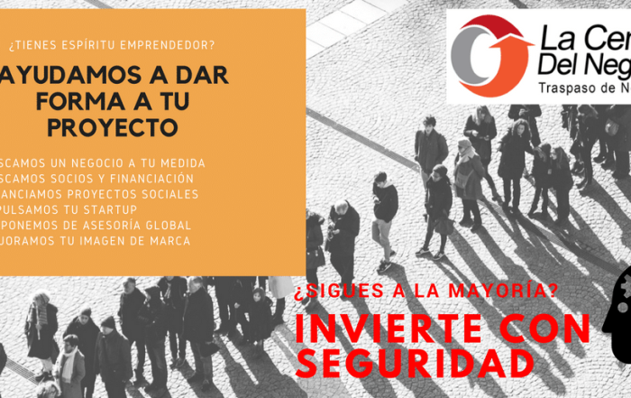 Consultoria de negocios - consultoría inversiones - compra venta empresa - traspaso negocio - crowdfunding