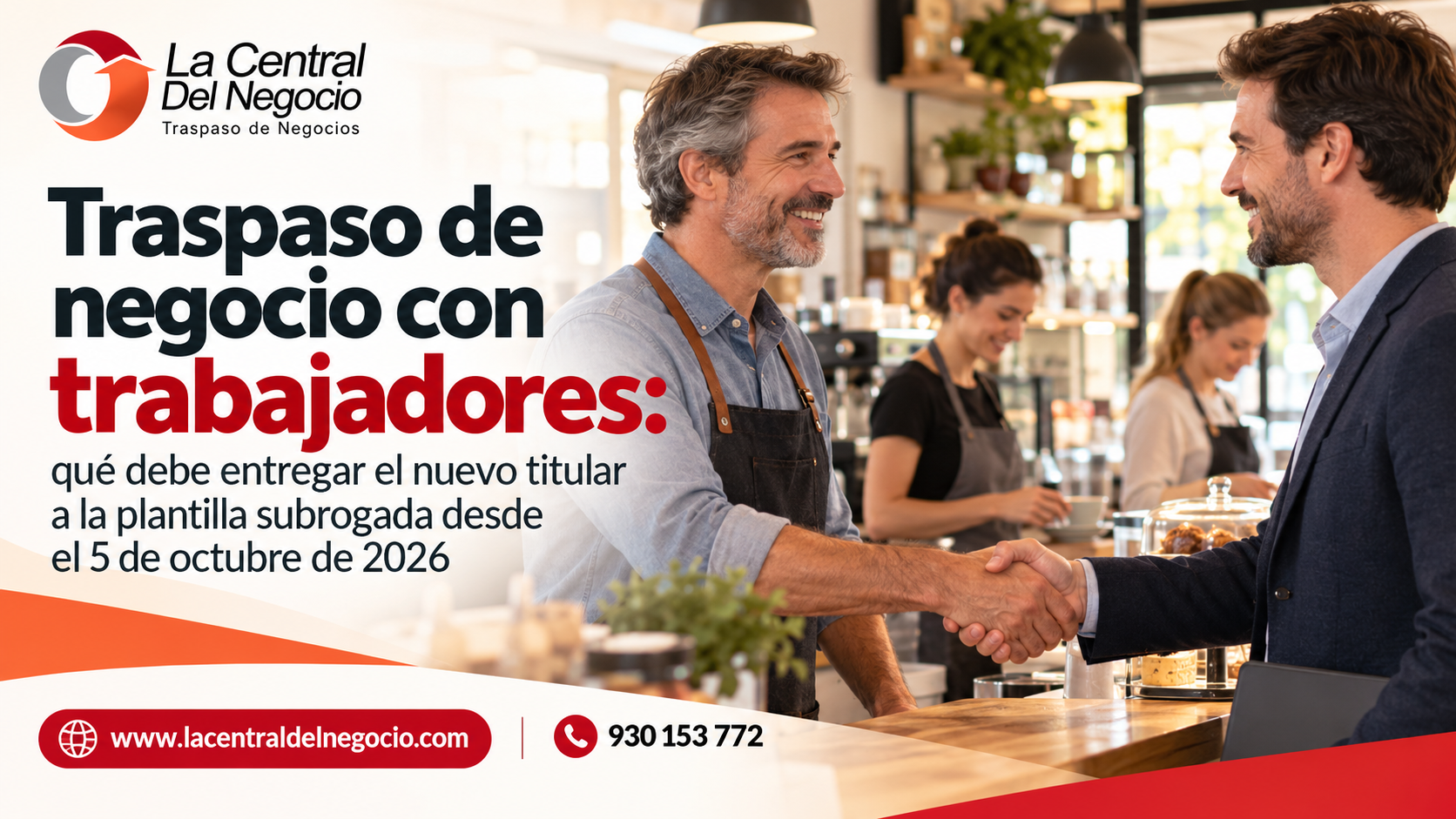 Comprar un negocio con trabajadores